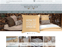 Tablet Screenshot of bedvoyage.com